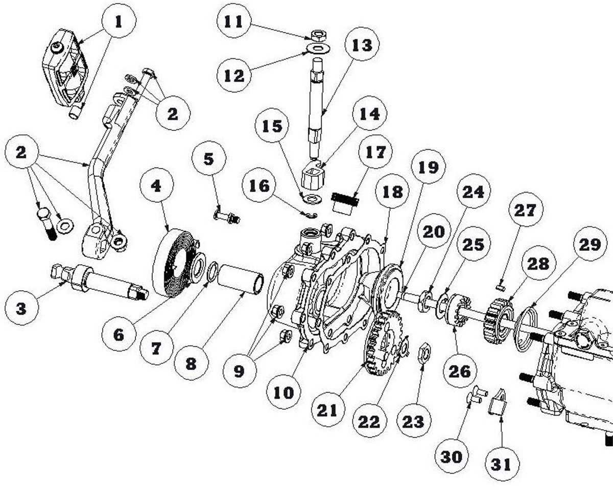 harley 4 speed transmission parts diagram