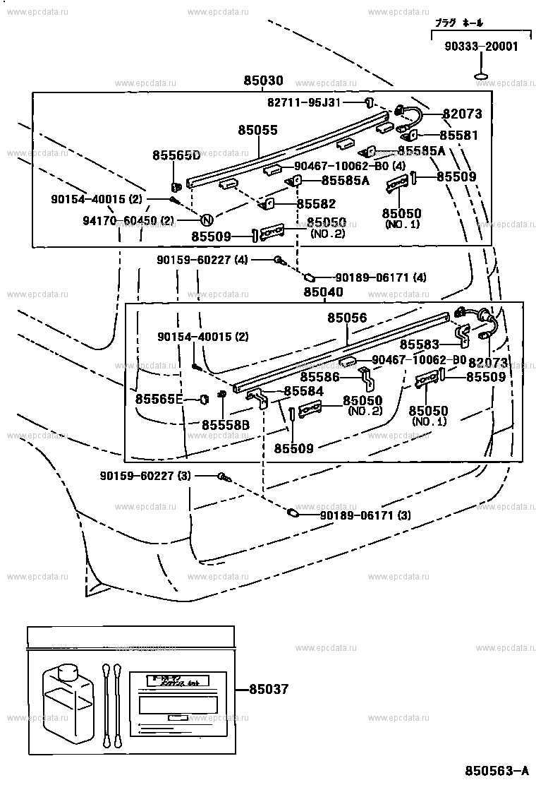2011 toyota sienna parts diagram