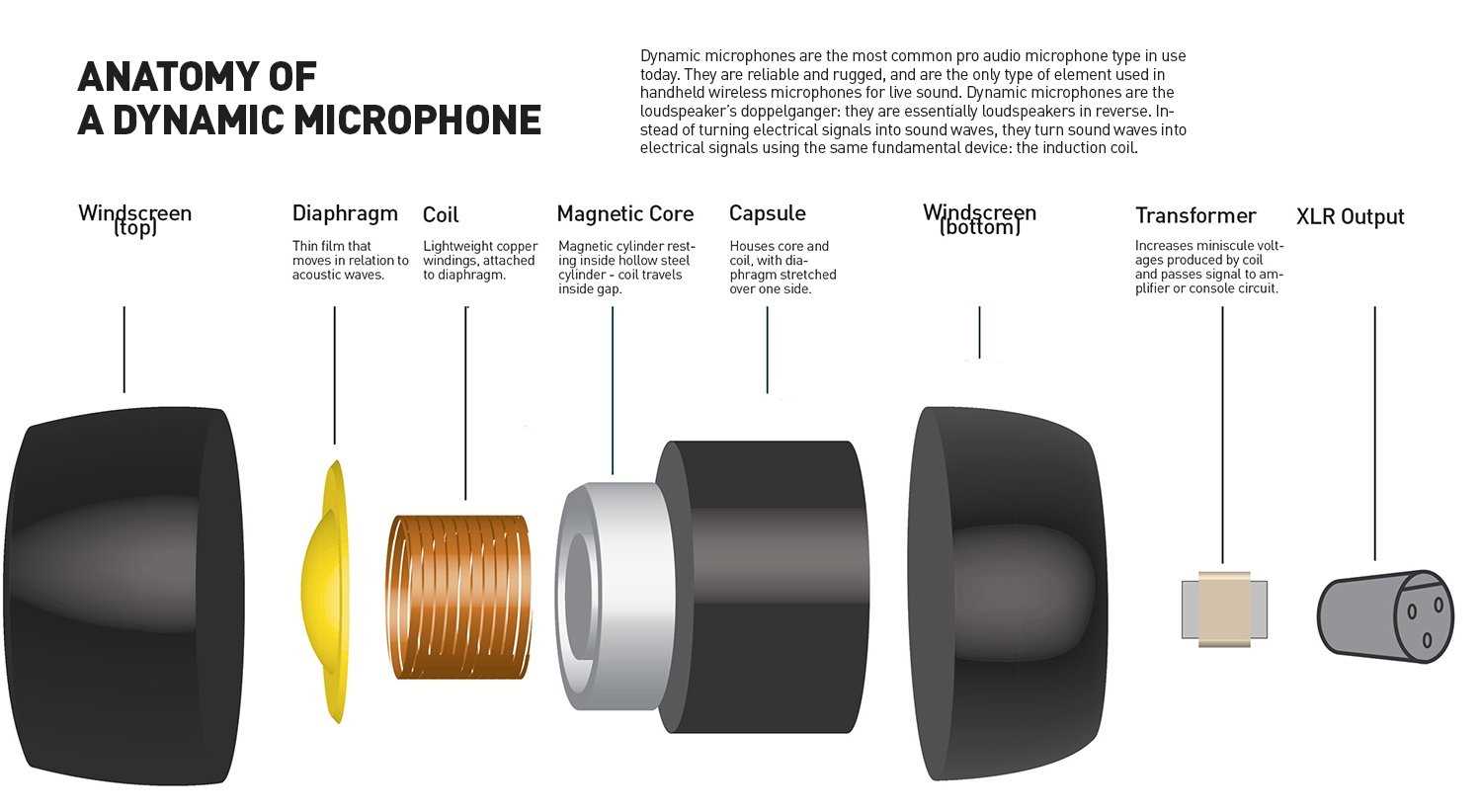 microphone parts diagram