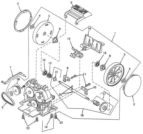 kirby generation 3 parts diagram