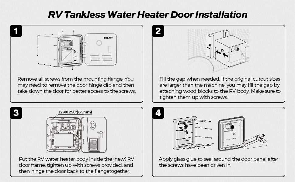 rv hot water heater parts diagram