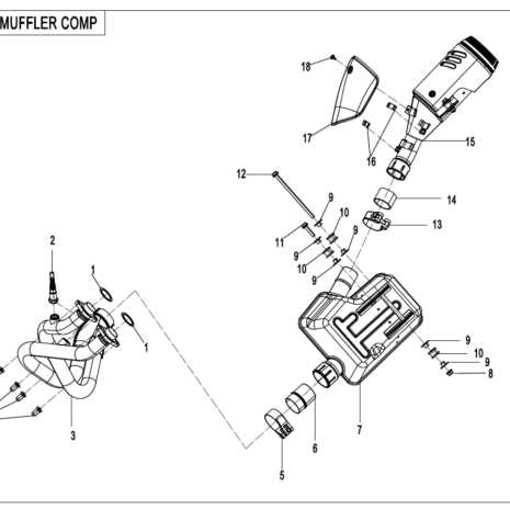 muffler diagram parts