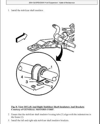 2007 buick rendezvous parts diagram
