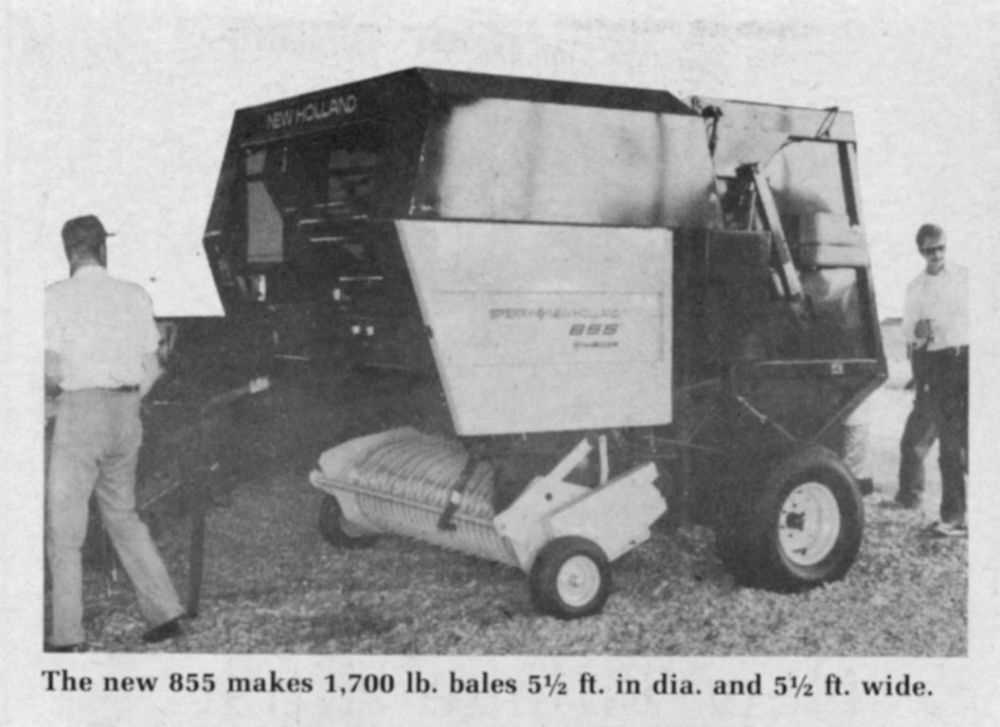 new holland 855 round baler parts diagram