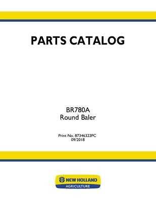 new holland br780 parts diagram