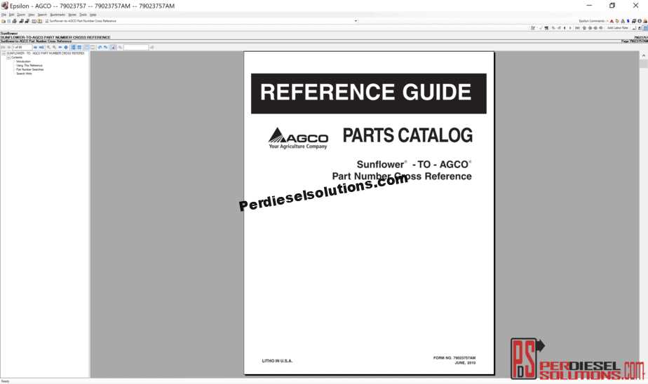 agco parts diagram