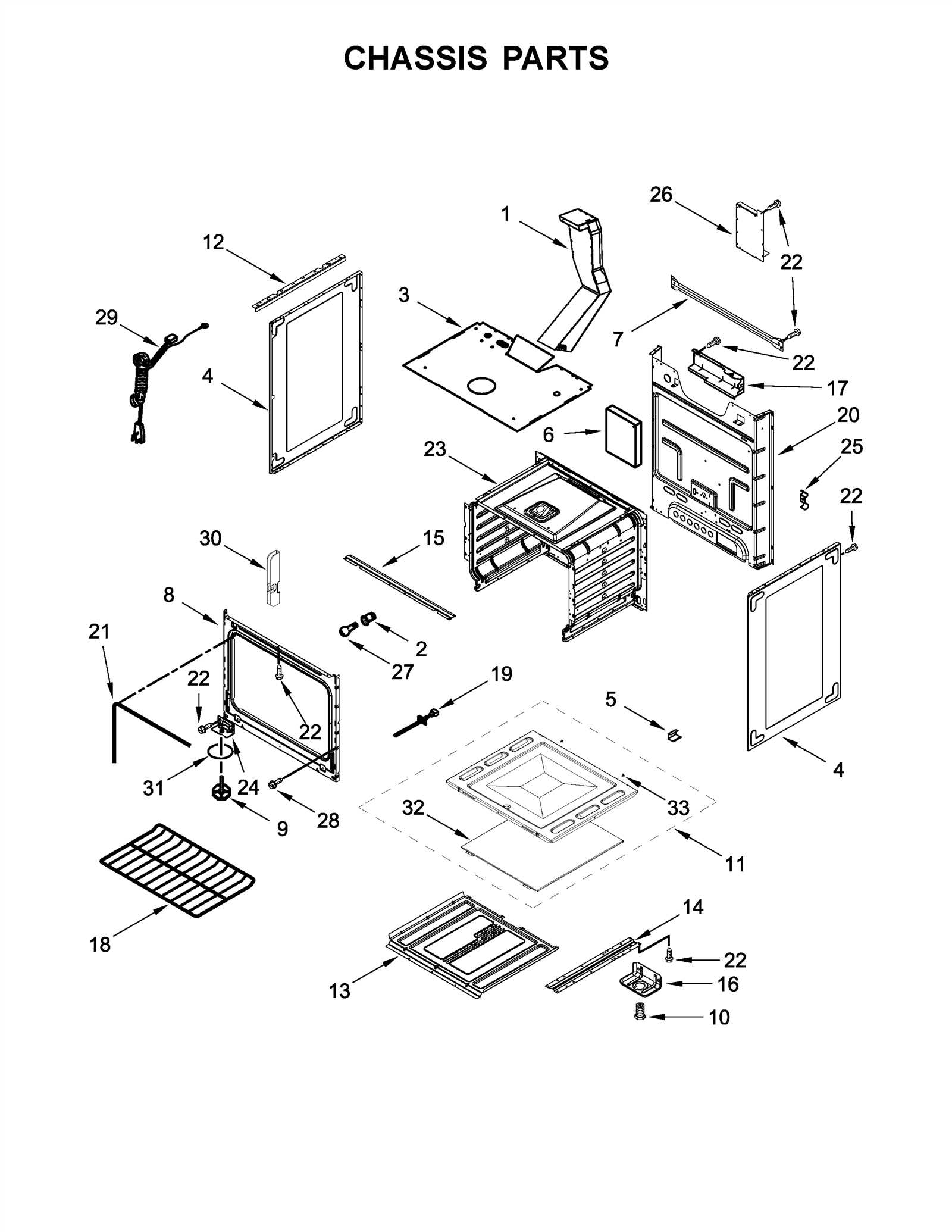 amana tandem 7300 parts diagram