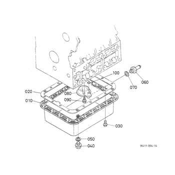 kubota engine parts diagram