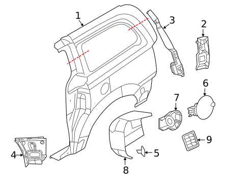 2009 dodge grand caravan parts diagram