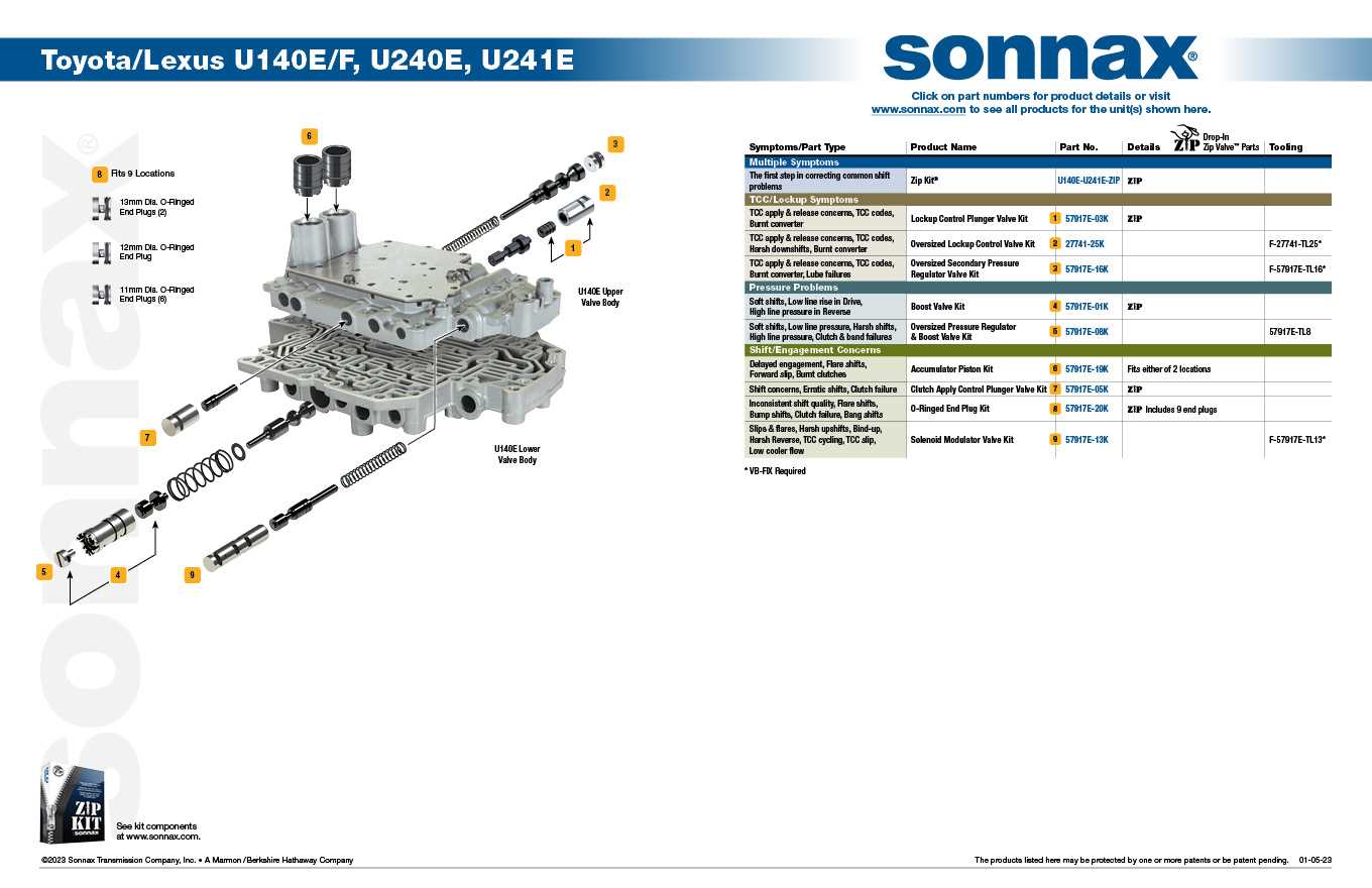 4l80e valve body parts diagram