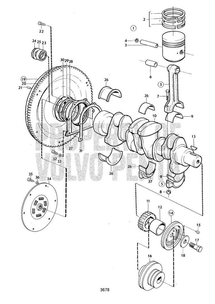 volvo penta marine parts diagram