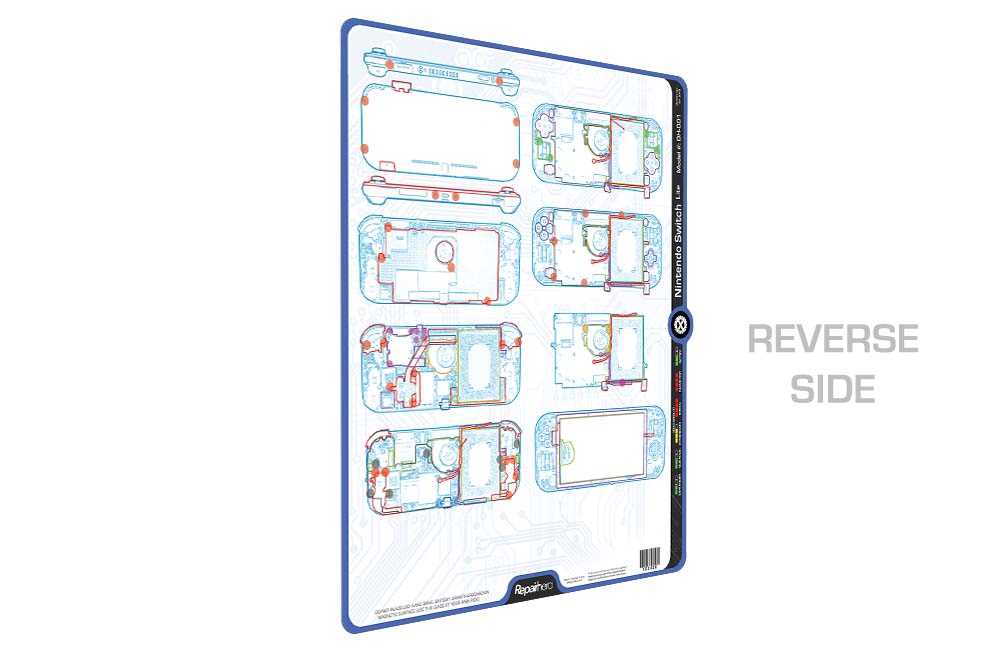 nintendo switch lite parts diagram