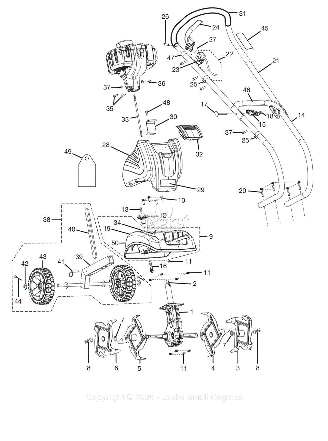 ryobi 790r parts diagram