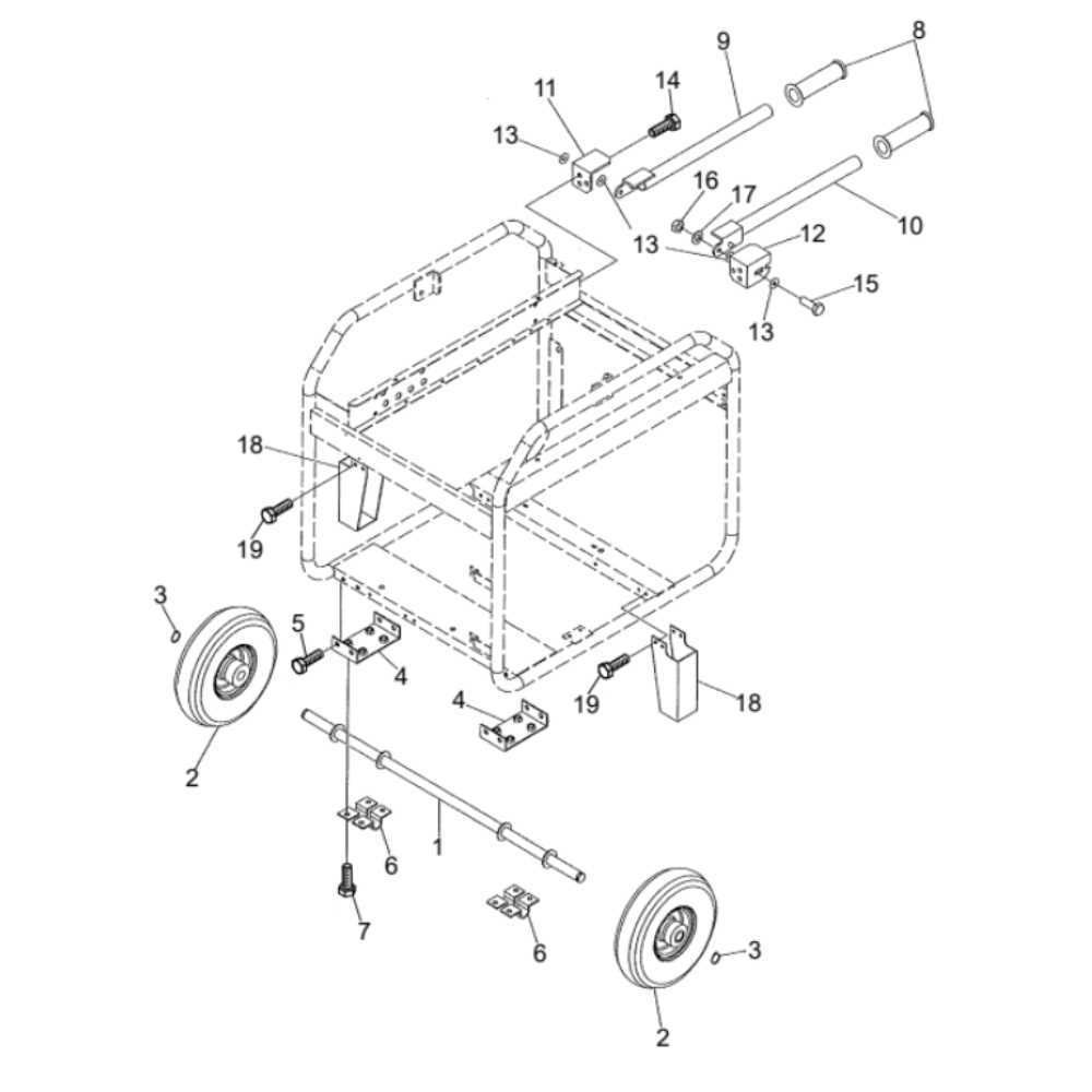 homelite generator parts diagram