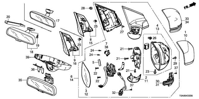 2021 honda crv parts diagram