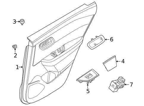 2021 nissan rogue parts diagram