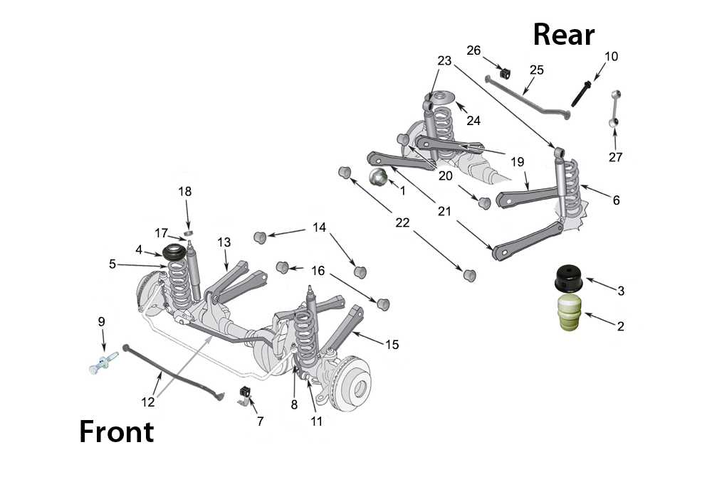 jeep steering parts diagram