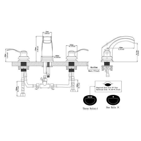 diagram of faucet parts