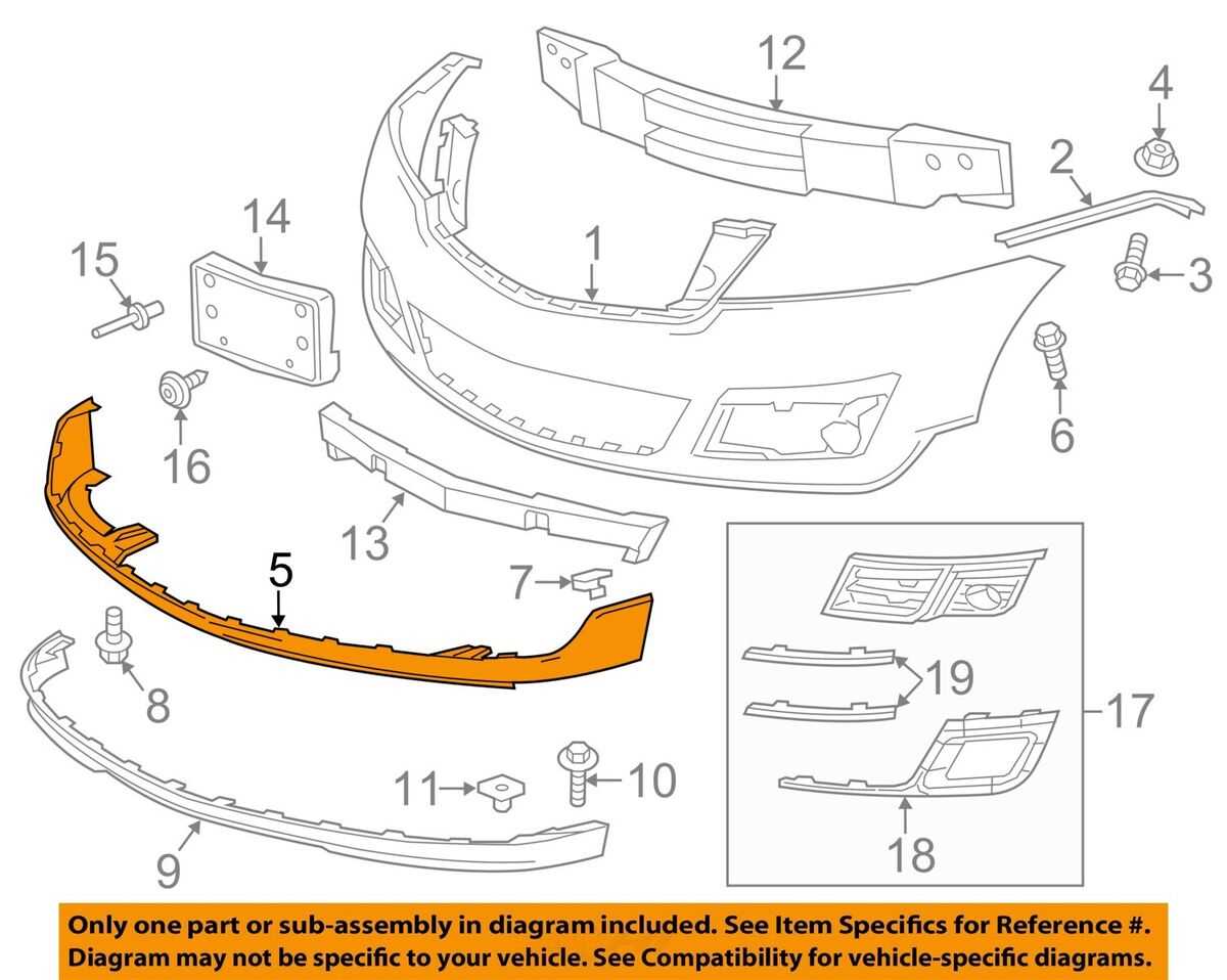 2012 chevy traverse parts diagram