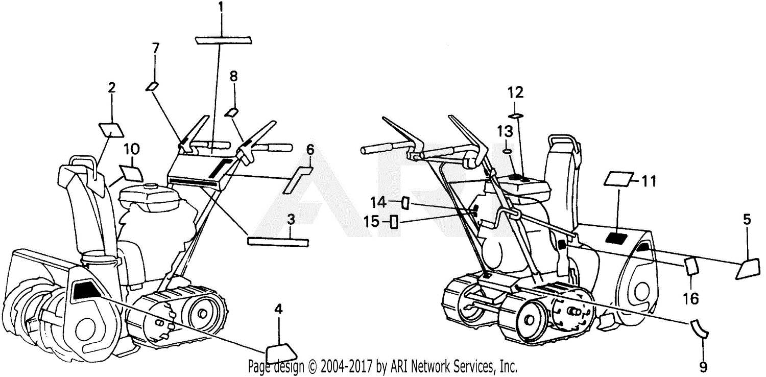 honda hs724 parts diagram