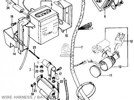 1972 honda ct90 parts diagram
