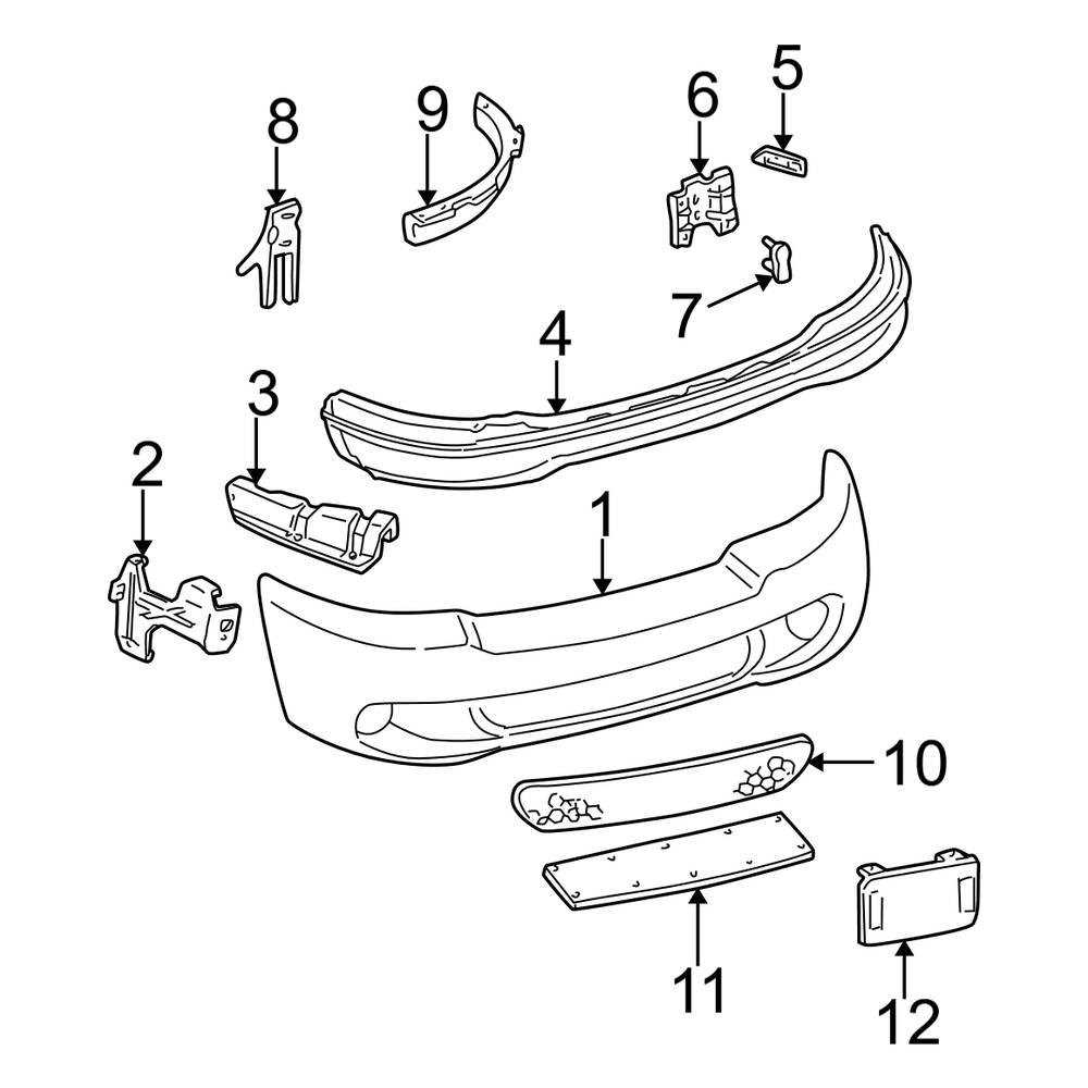 2002 ford f150 body parts diagram