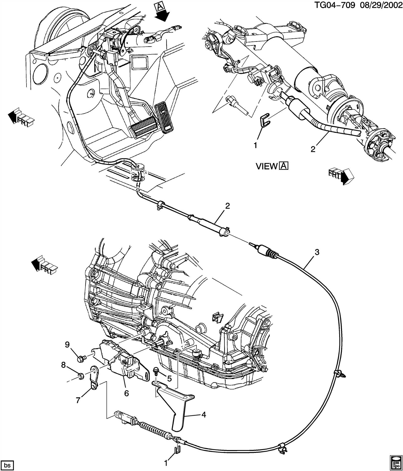 gmc savana parts diagram