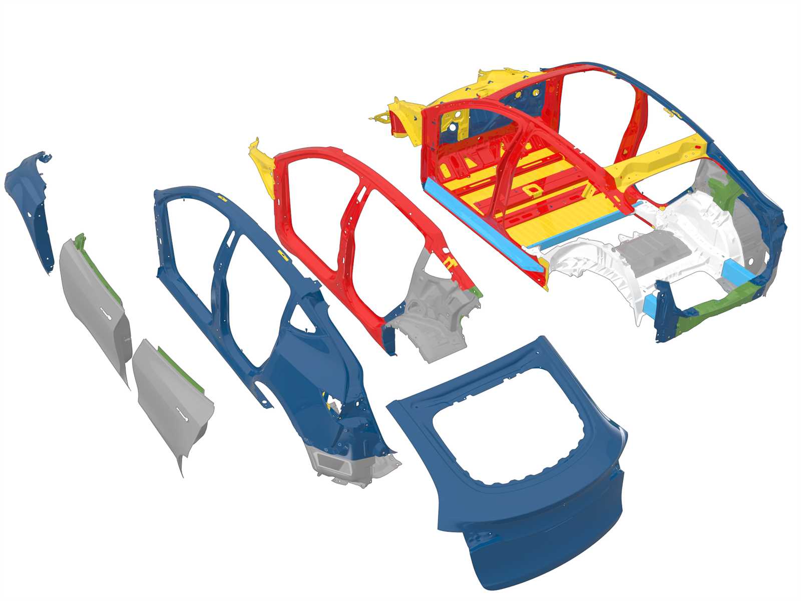 tesla model y parts diagram