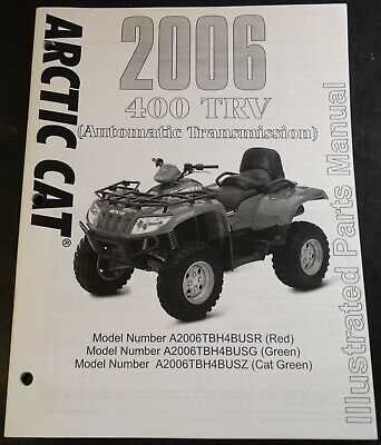 2001 arctic cat 400 4x4 parts diagram