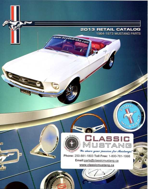 1965 mustang parts diagram