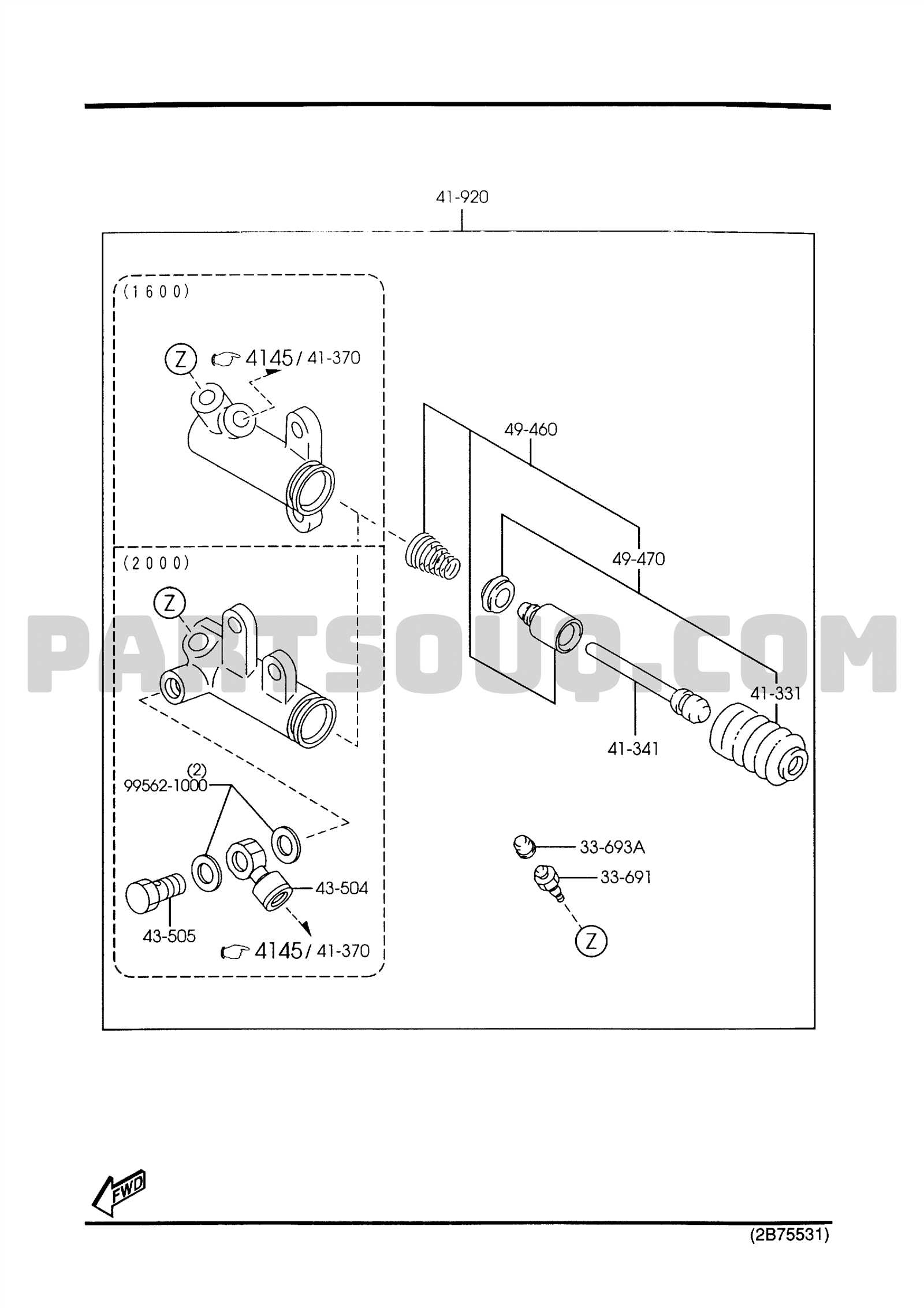 2001 mazda protege parts diagram
