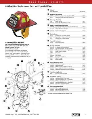 fire helmet parts diagram