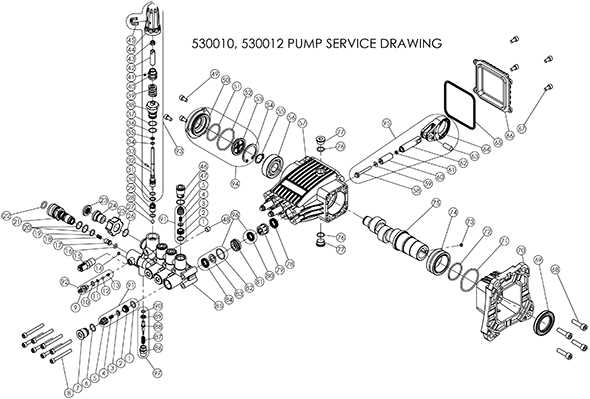 aaa pressure washer pump parts diagram