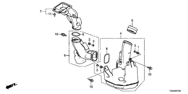2017 honda accord parts diagram