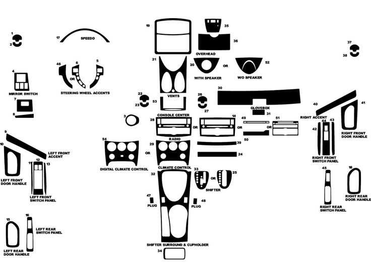 2008 nissan rogue parts diagram