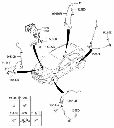2013 kia rio parts diagram