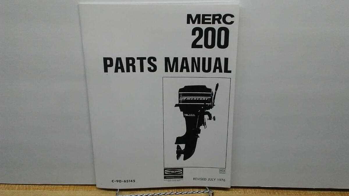 20 hp mercury outboard parts diagram