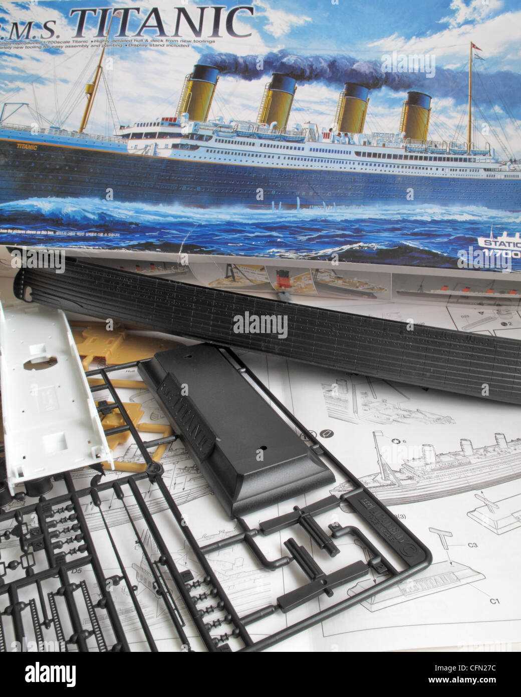 parts of the titanic ship diagram