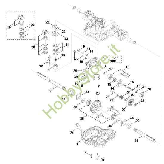 tuff torq k46bt parts diagram