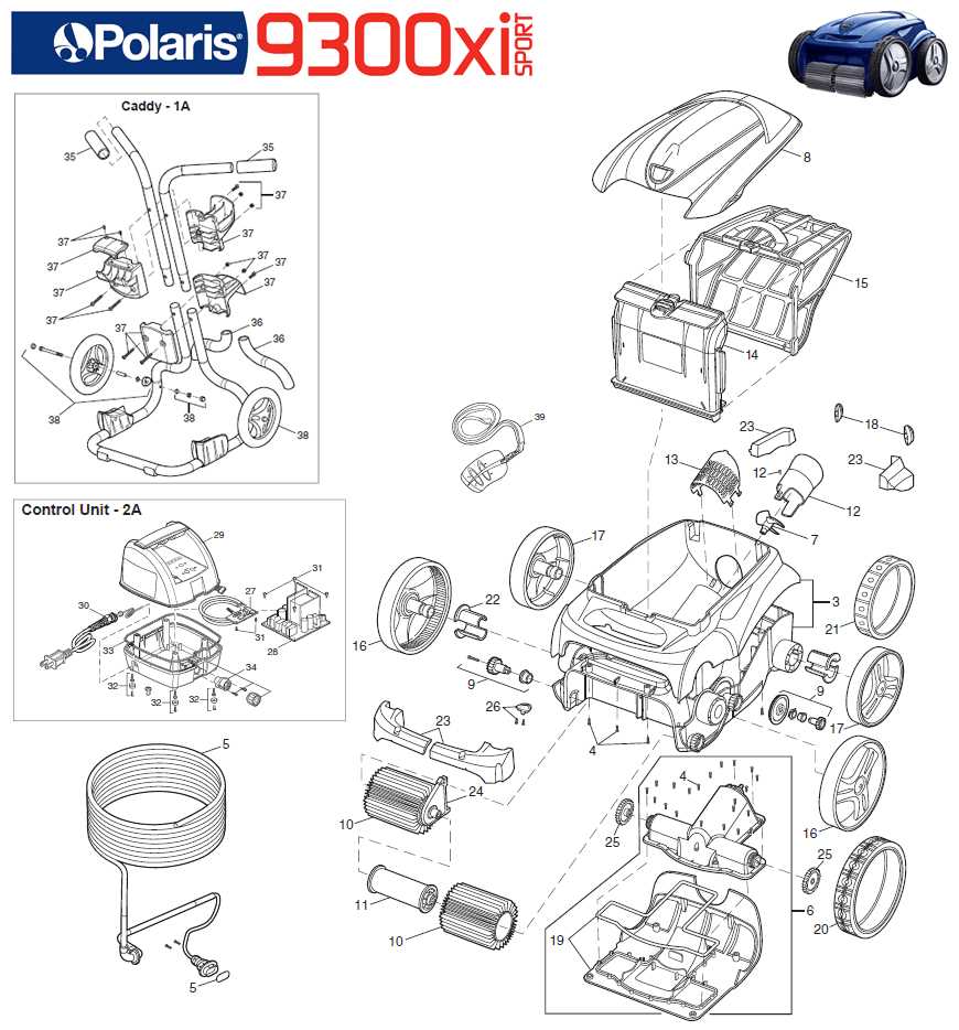 polaris p945 parts diagram