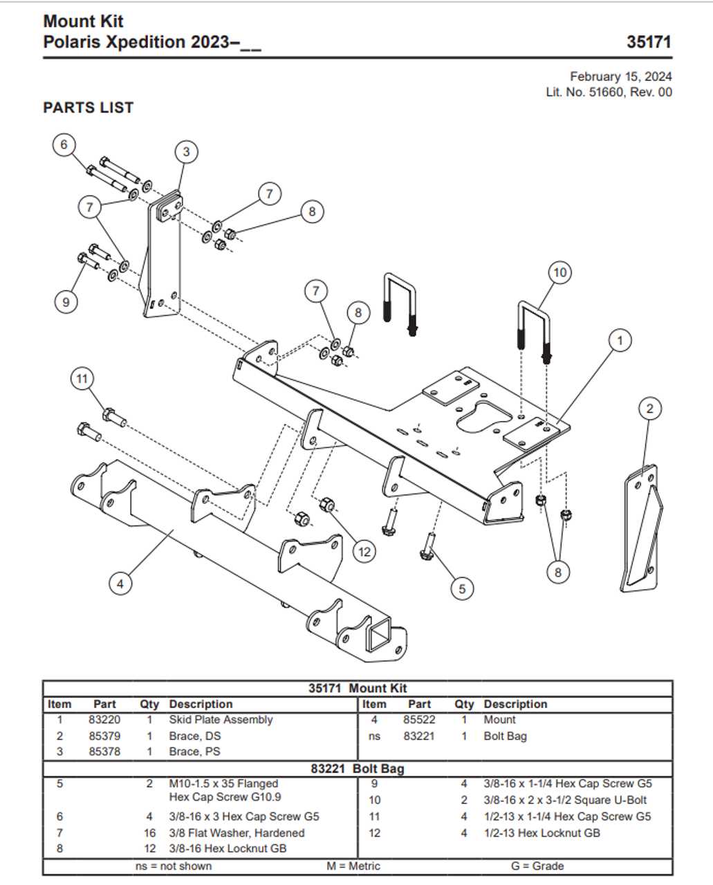 polaris xpedition parts diagram