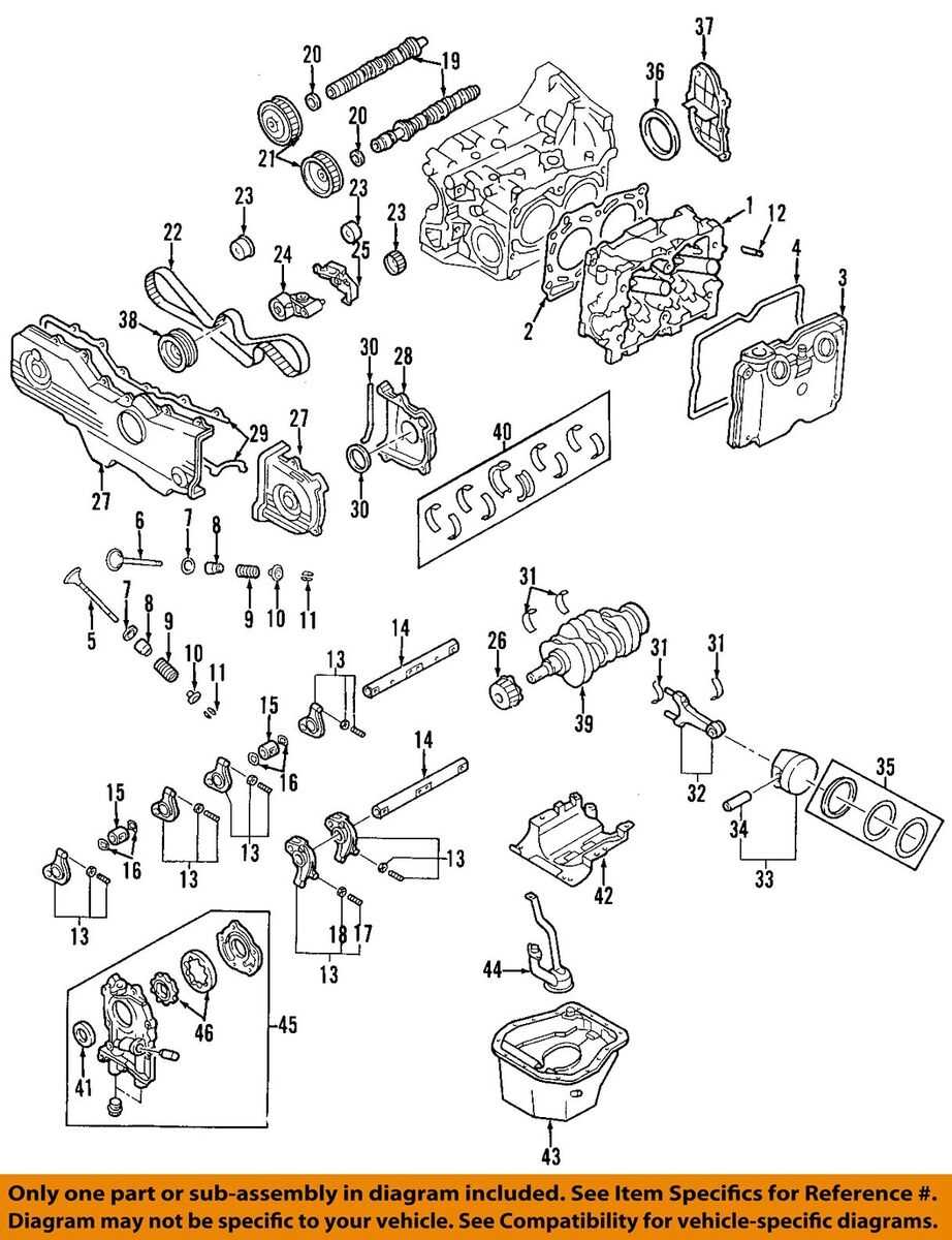 2006 subaru outback parts diagram