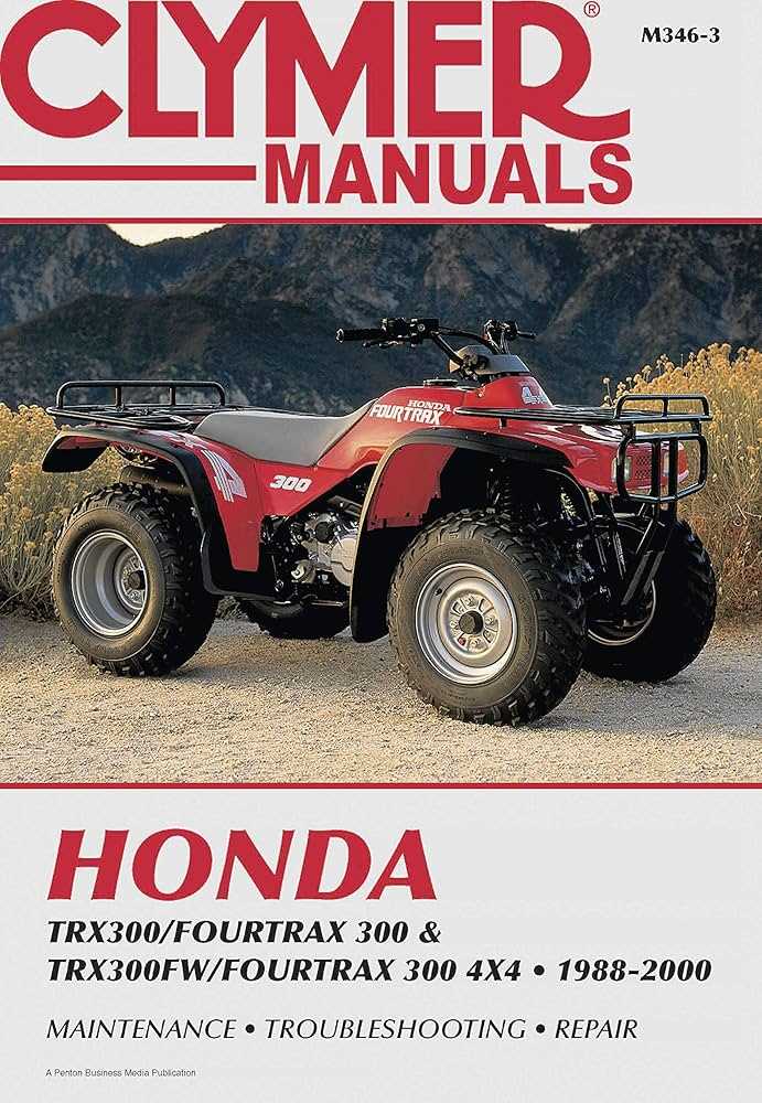 1997 honda fourtrax 300 parts diagram