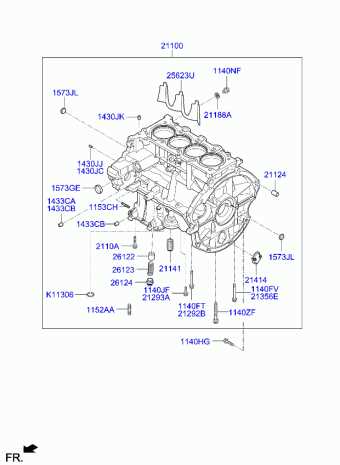 2013 kia rio parts diagram