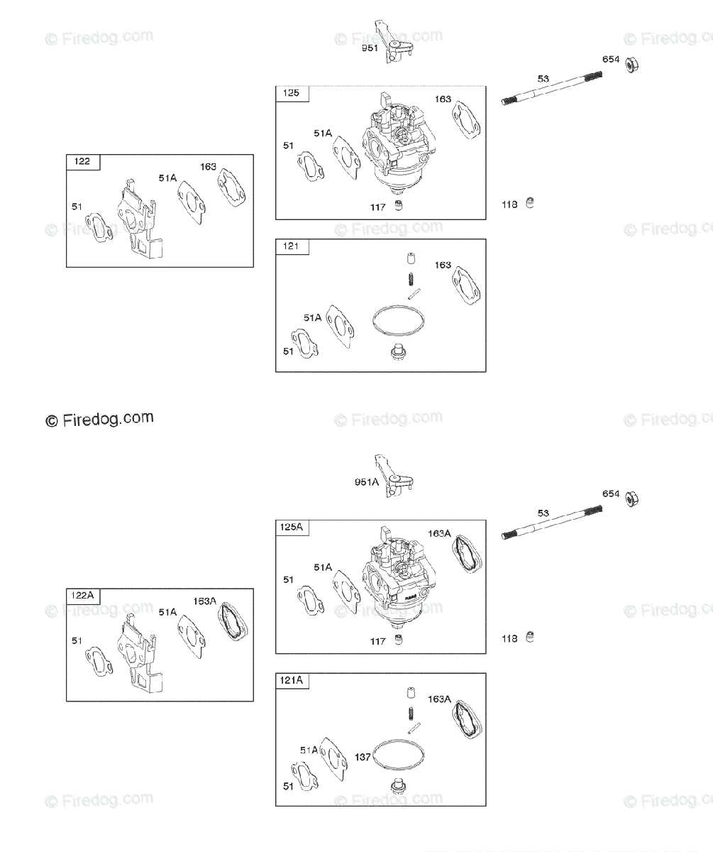 briggs stratton carburetor parts diagram