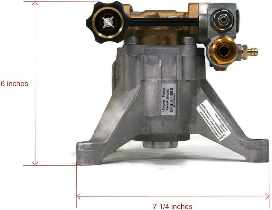 homelite 2700 psi pressure washer parts diagram