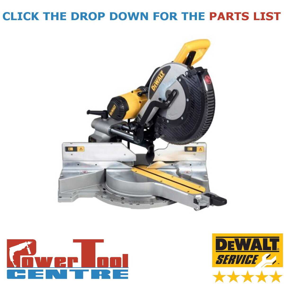 dewalt dw718 parts diagram