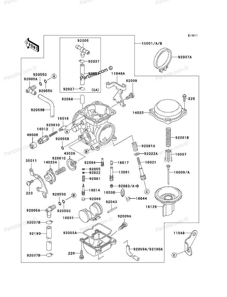 s&s carb parts diagram