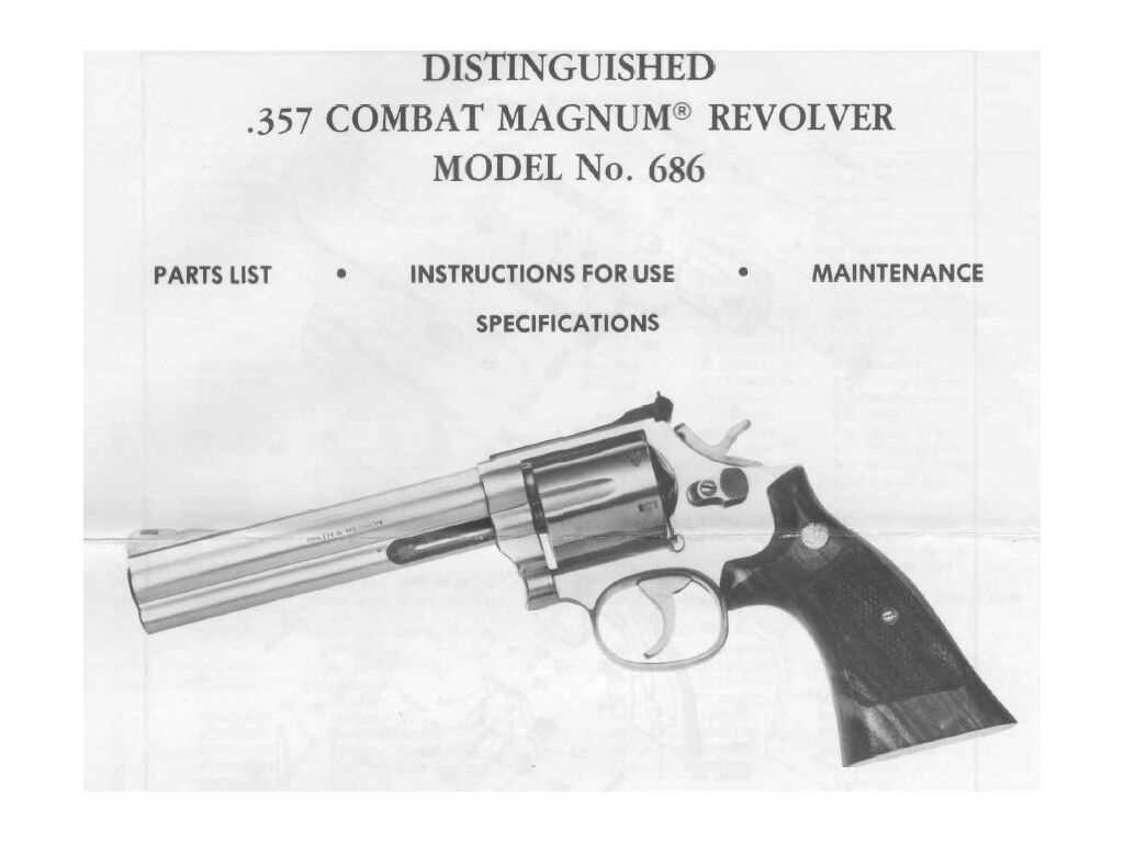 s&w revolver parts diagram