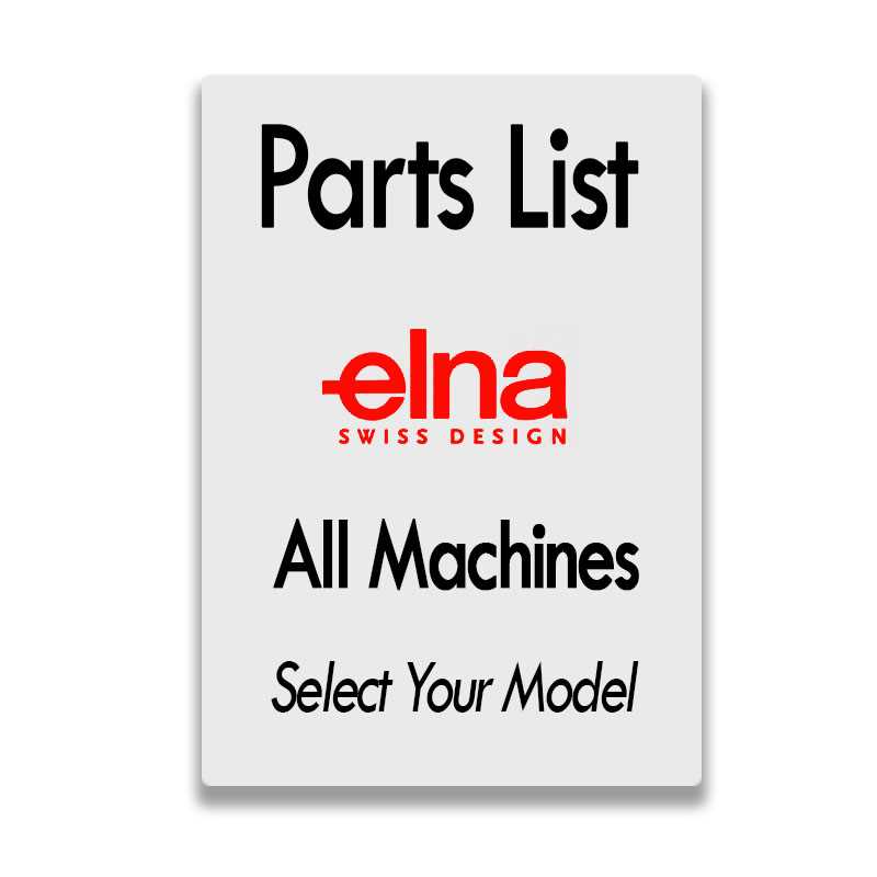 sewing machine parts diagram